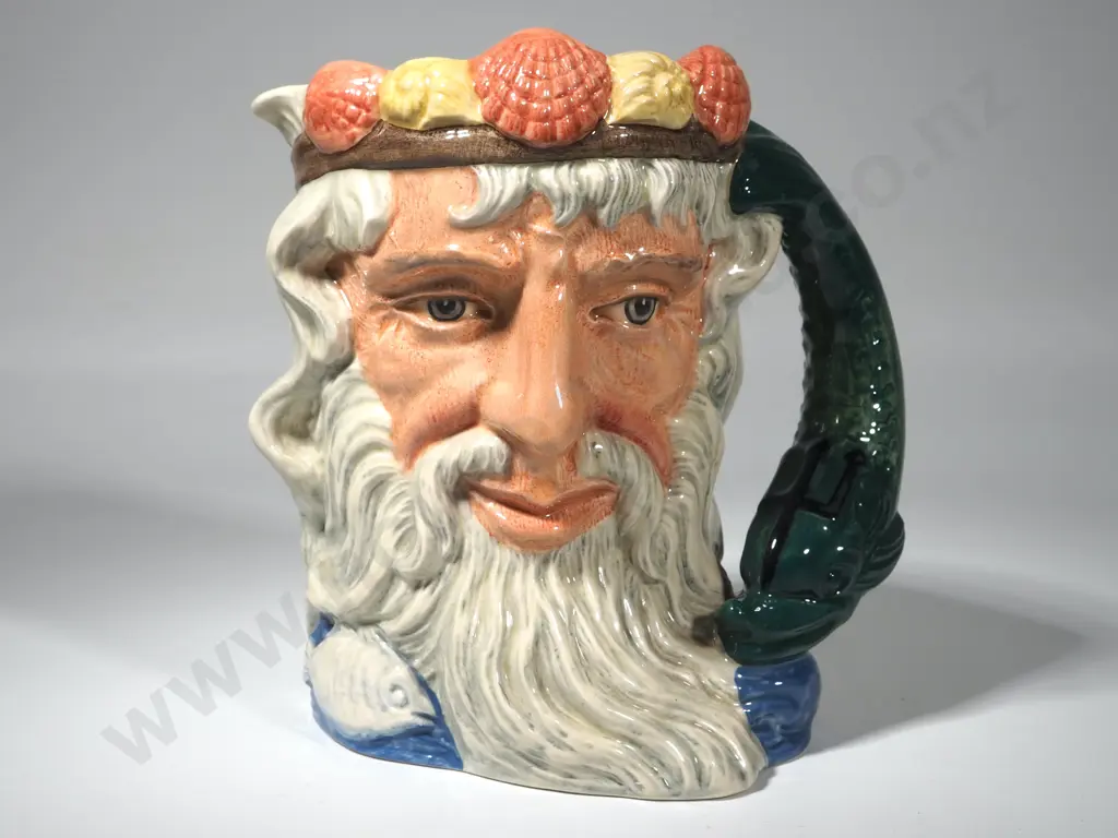 Royal Doulton Large Character Jug "Neptune" D 6548 Image 1++