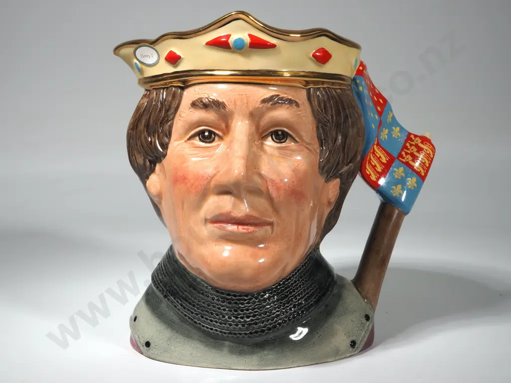 Royal Doulton Large Character Jug  "Richard V"  Image 1++