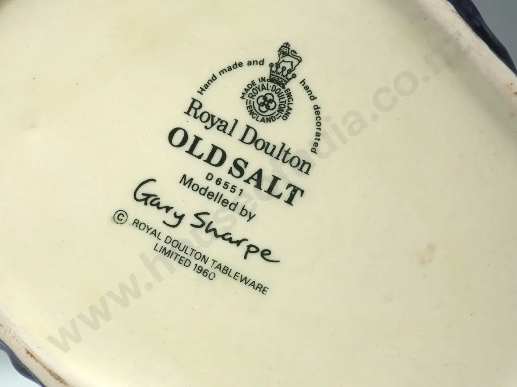 Royal Doulton  Large Character Jug "Old Salt" D 6551 Image 1++