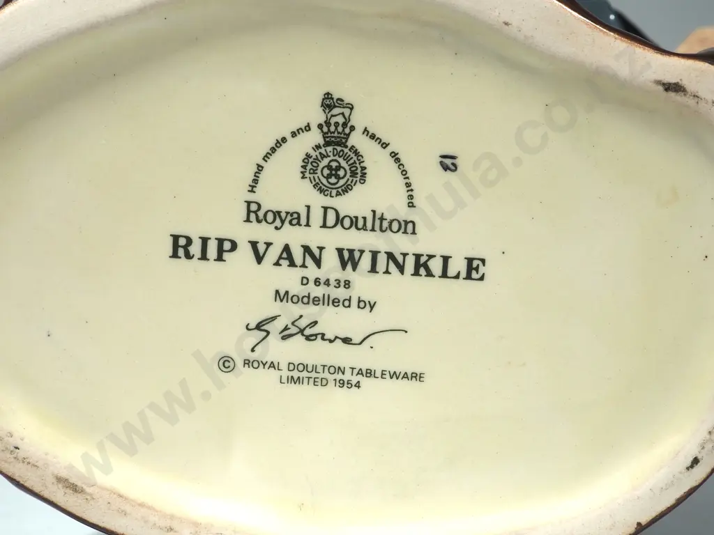 Royal Doulton Large Character Jug "Rip Van Winkle"  D 6438 Image 1++