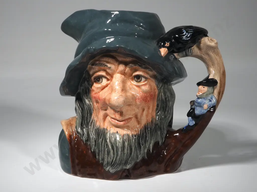 Royal Doulton Large Character Jug "Rip Van Winkle"  D 6438 Image 1++