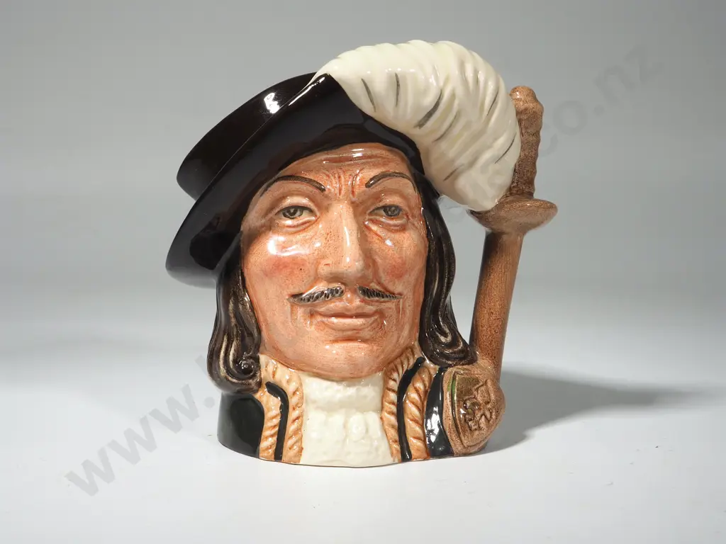 Royal Doulton  Character Jug "Athos" D6452 Image 1++