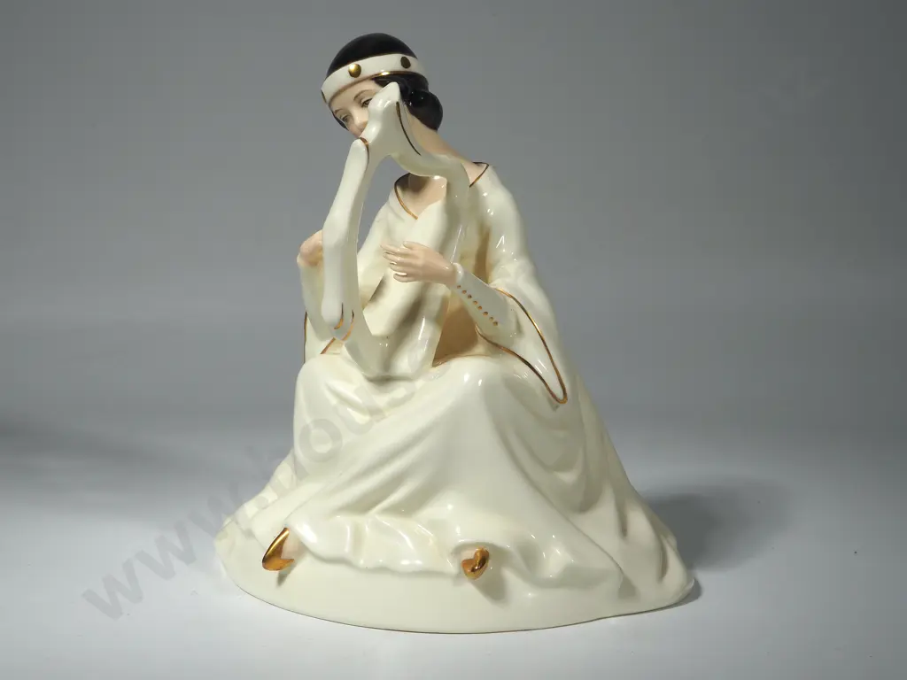 Royal Doulton Figurine "Sonata" HN 2348 from the Enchantment Collection. Designed by Peggy Davies  Image 1++