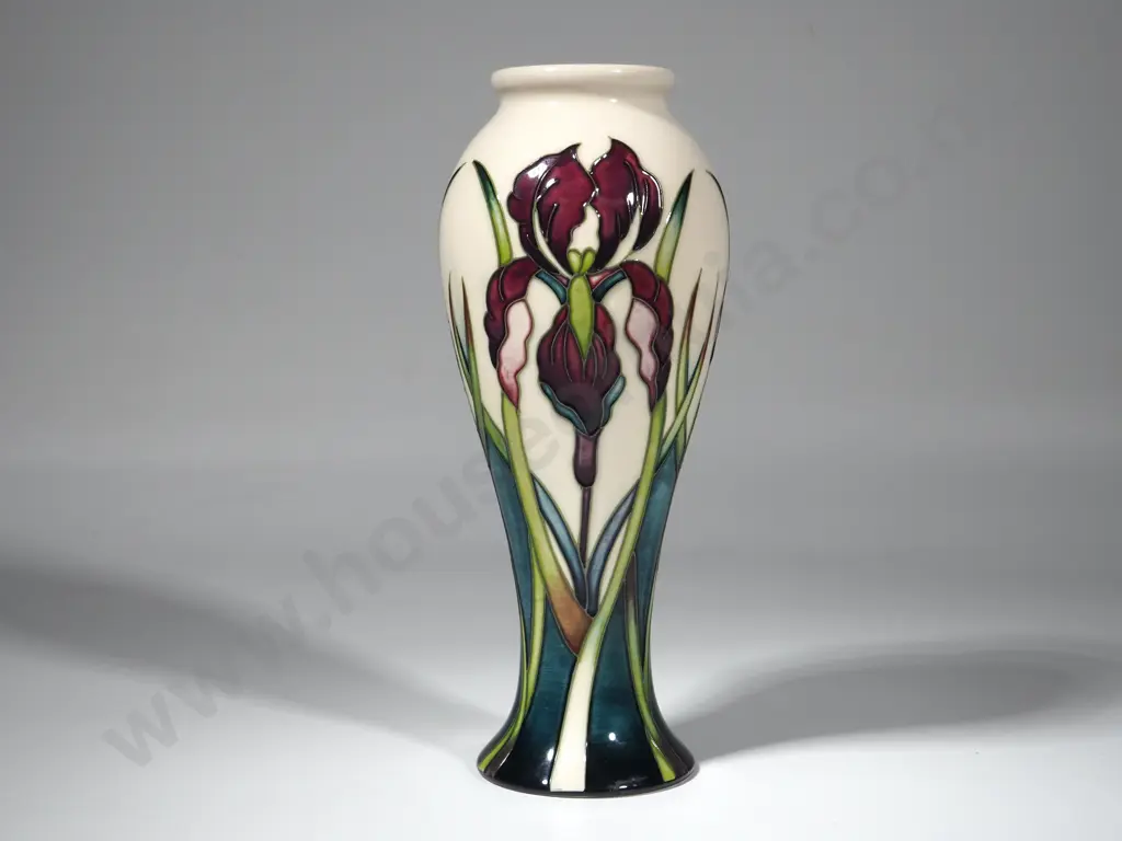 Moorcroft "Anthea" Vase Designer Nicola Slaney (2008) Shape 75/8. Hgt 215mm Image 1++