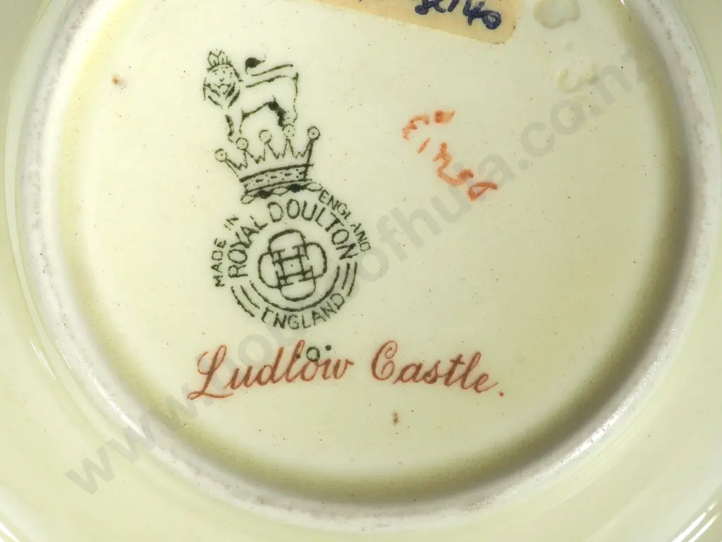 Royal Doulton Country Scene Plate, Bowl and Small Bowl  Image 1++