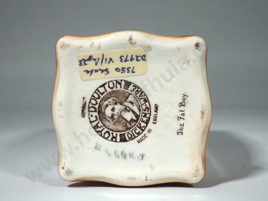 Royal Doulton Dickens Ware Vase "The Fat Boy" Image 1++