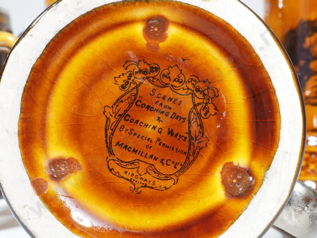 Five Ridgways Tankards Image 1++