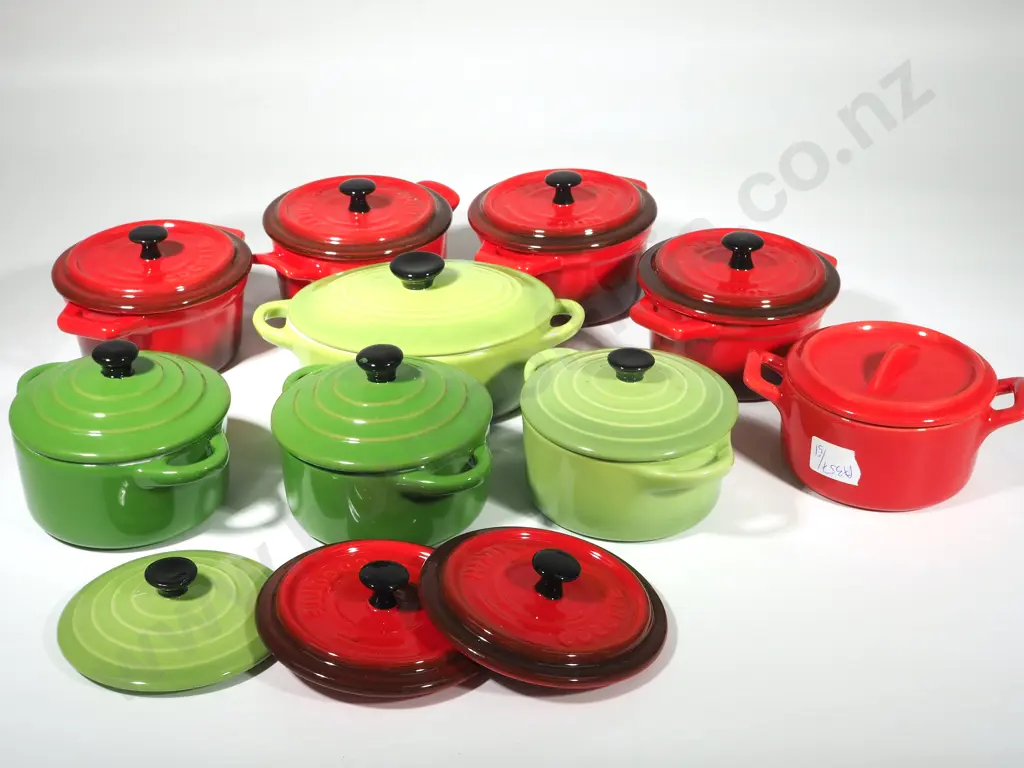 Assorted Lot of Ramekins and Lids Image 1++