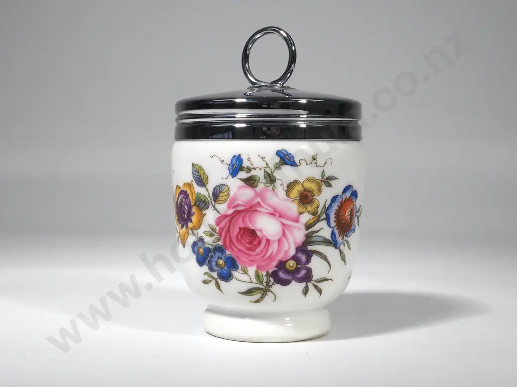 One Royal Worcester Bournemouth Pattern Egg Coddler Image 1++