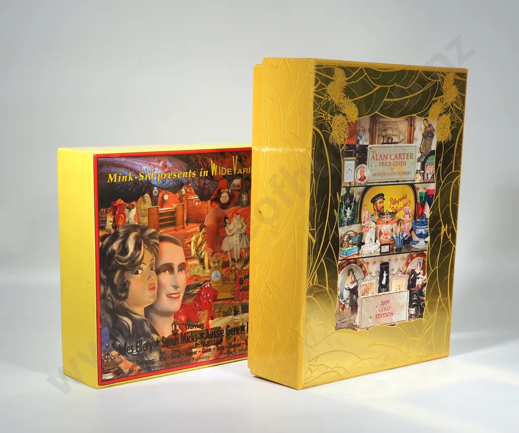 Two Boxed Set of Books - Alan Carter Price Guide and The Collectors Treasure Trove  Image 1++