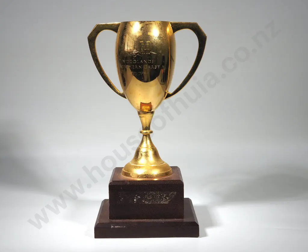 G/P Woodland Northern Derby Trophy; S/P Banks Peninsula Trotting Club 1997 Trophy; South Canterbury Racing Club Sign. Image 1++