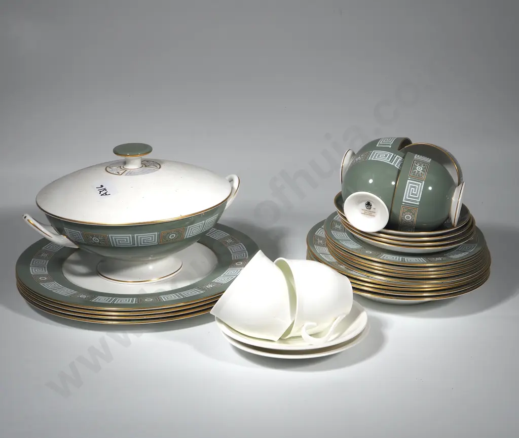 Partial Wedgwood Dinner Set - Asia Pattern Image 1++