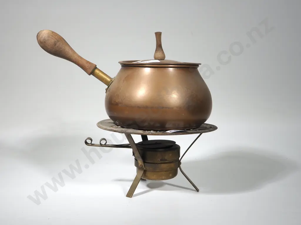 One Copper Fondue Set Image 1++