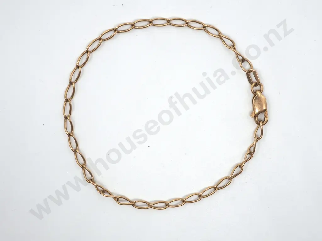 9ct Gold Fancy Link Bracelet Image 1++