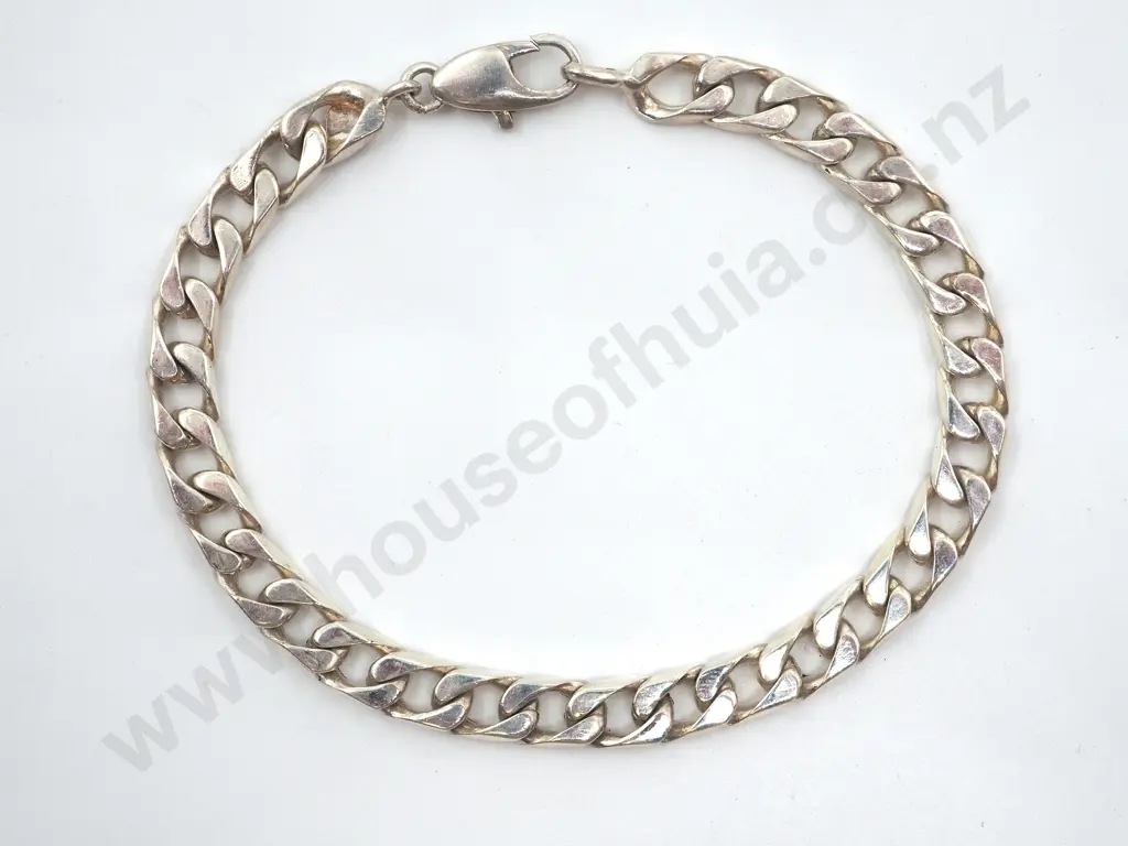 Sterling Silver Curb Link Bracelet  Image 1++