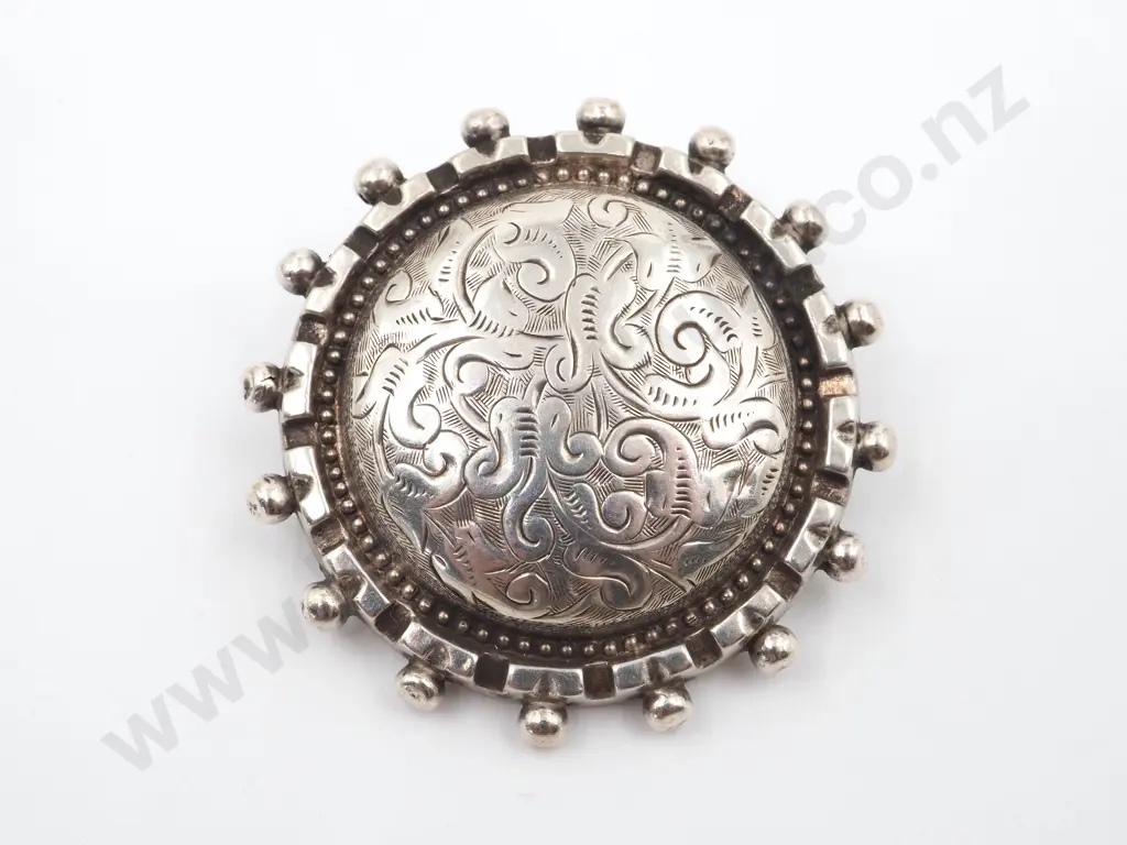 Sterling Silver Brooch Image 1++