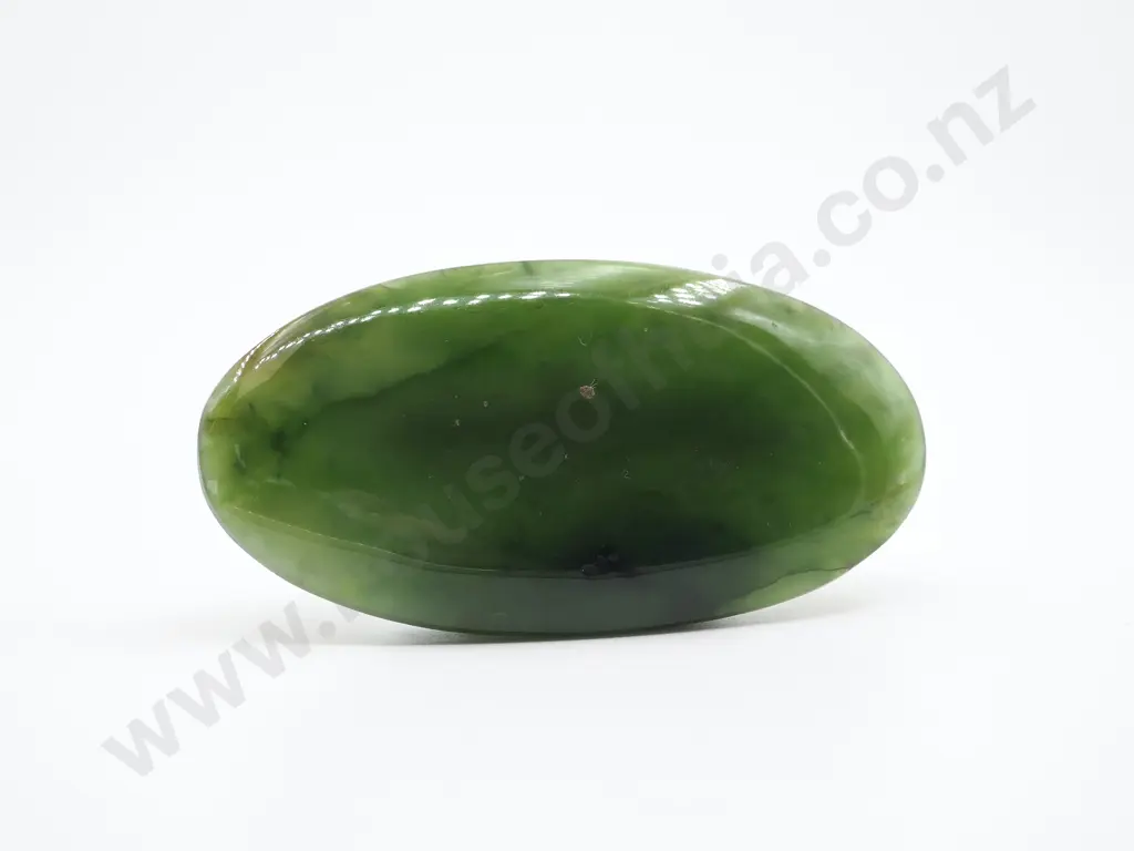 Smooth Greenstone Brooch Image 1++