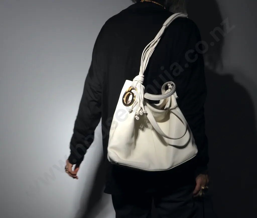 Oroton Leather Tassel Tote Bag Image 1++