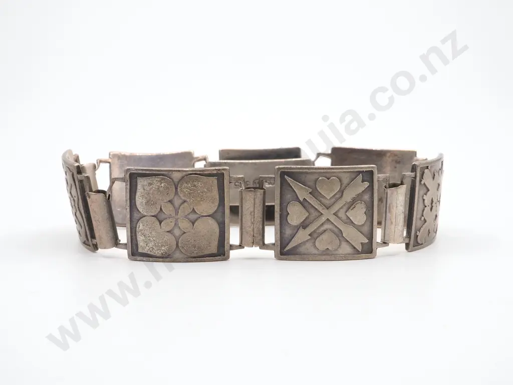 Sterling Silver Fancy Link Bracelet Image 1++