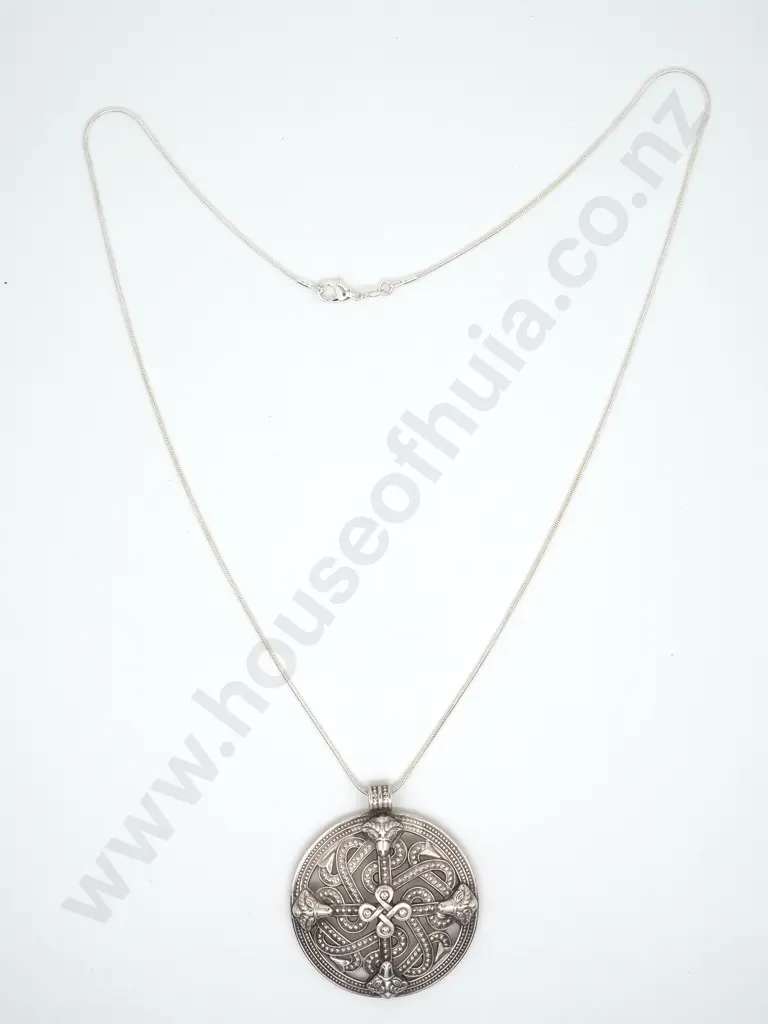 Sterling Silver Necklace & Pendant  Image 1++