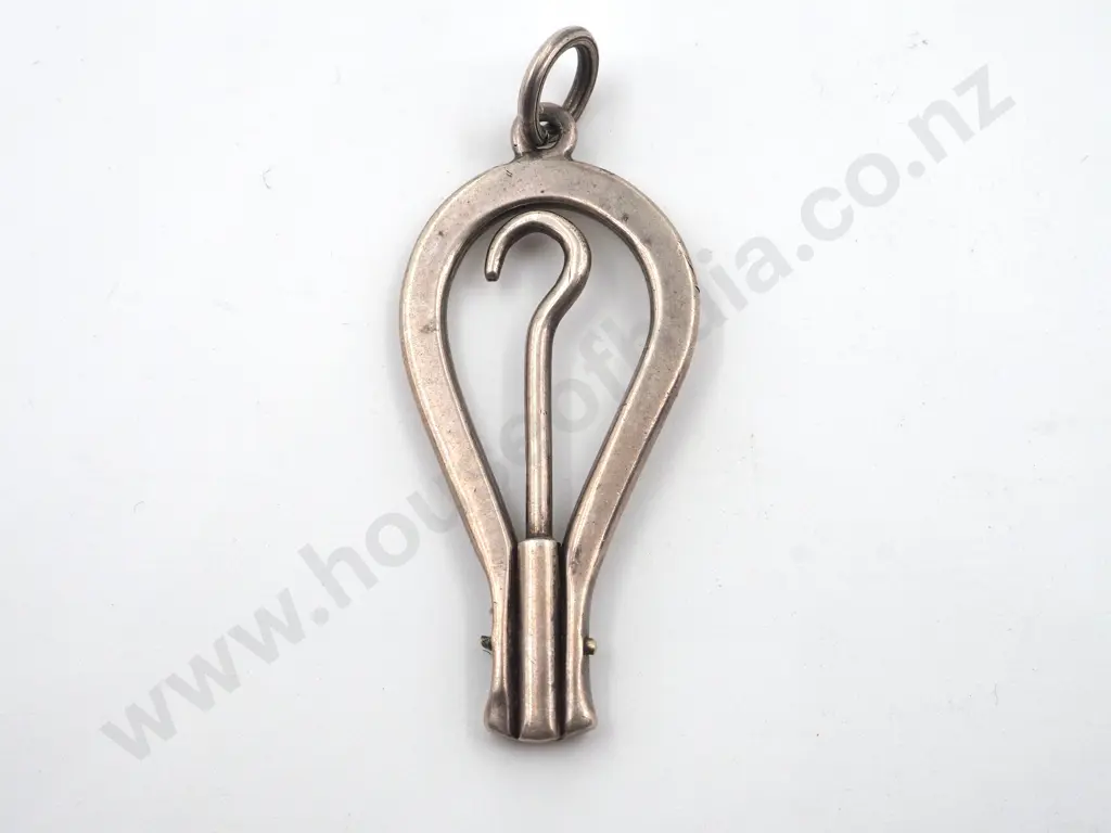 Sterling Silver Folding Glove Hook - Chester Image 1++