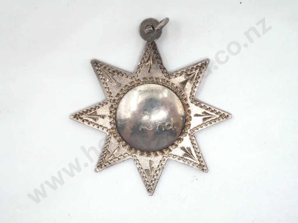 Sterling Silver Fob Medal Image 1++