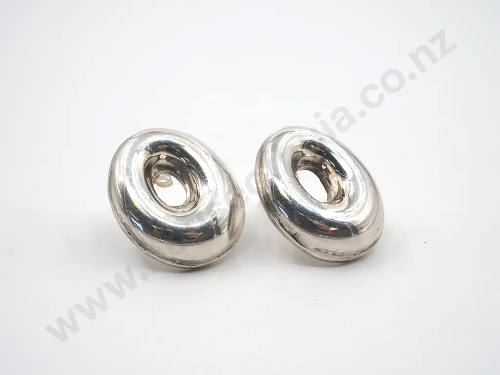 Sterling Silver Mexican Earrings Image 1++