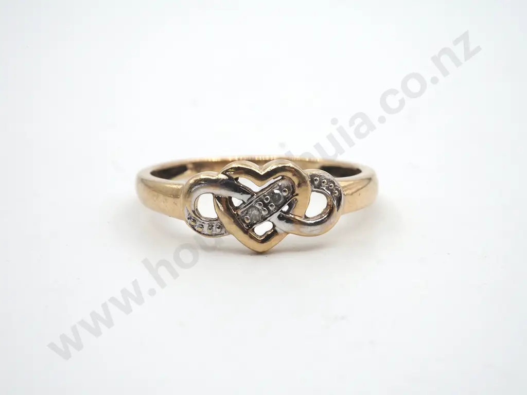 Vintage 9ct Gold Ring Image 1++