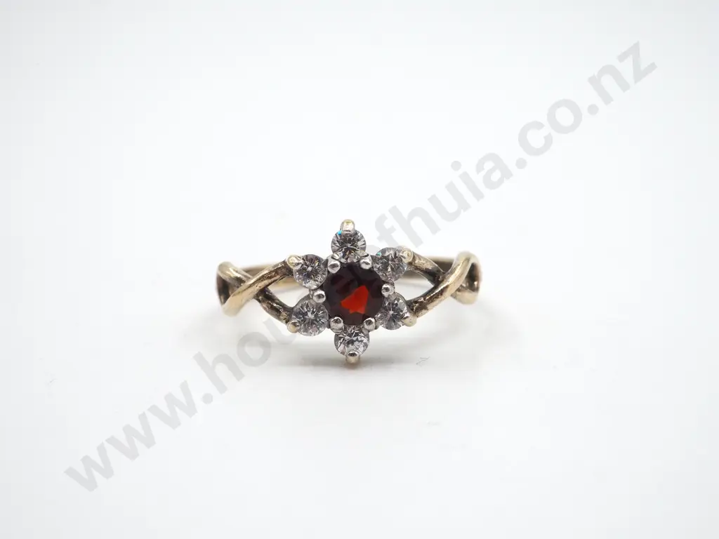 Possibly Ruby & Diamond RIng Image 1++