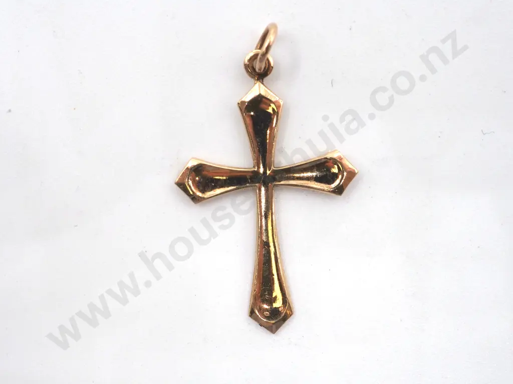 9ct Gold Cross Image 1++