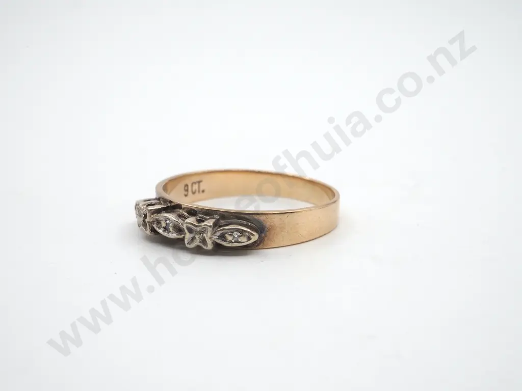 Vintage 9ct Gold Ring Image 1++