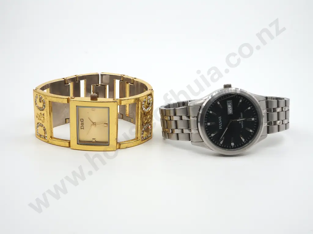 Pulsar Gents Watch & a Dolce & Gabara Ladies Watch  Image 1++