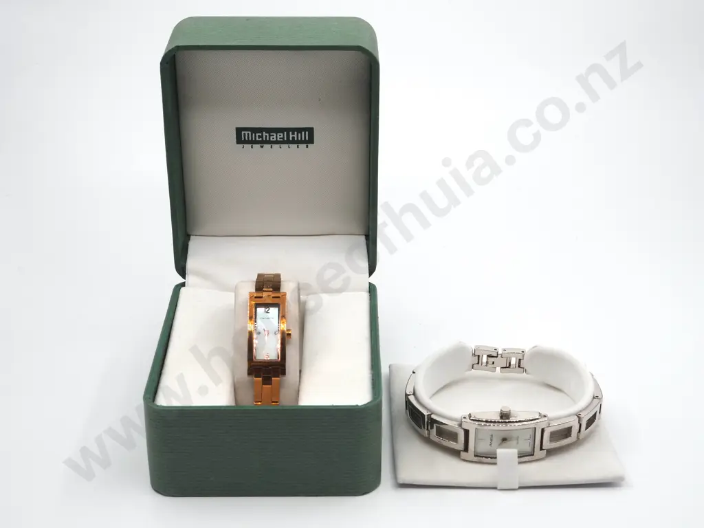 Boxed Michael Hill Ladies Watch & an Anew Ladies Watch  Image 1++