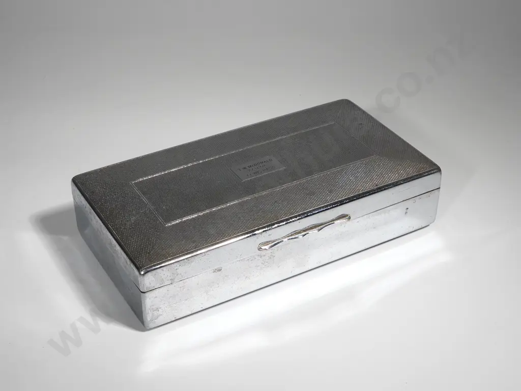 Chrome Cigarette Presentation Case Image 1++