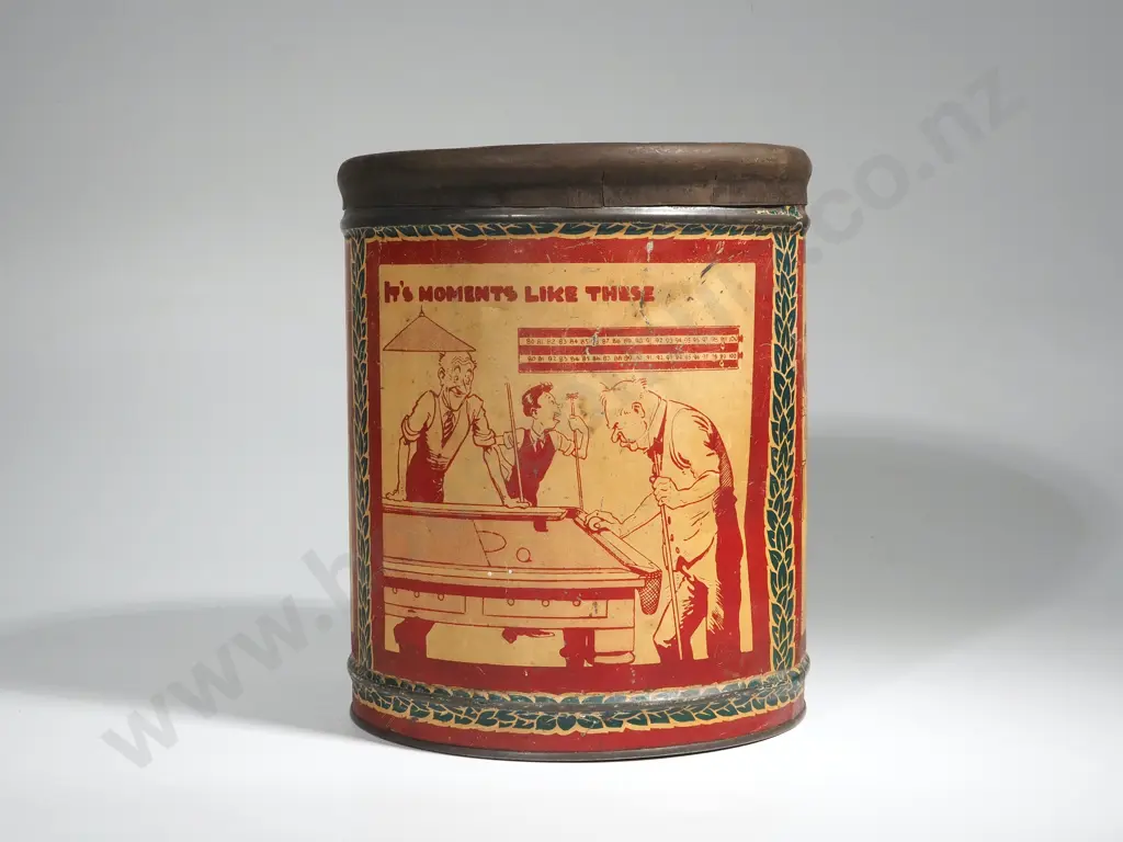 Large Vintage Mintie Tin. The Tin Depicts Three Scenes From "It's Moments Like These" Series Image 1++