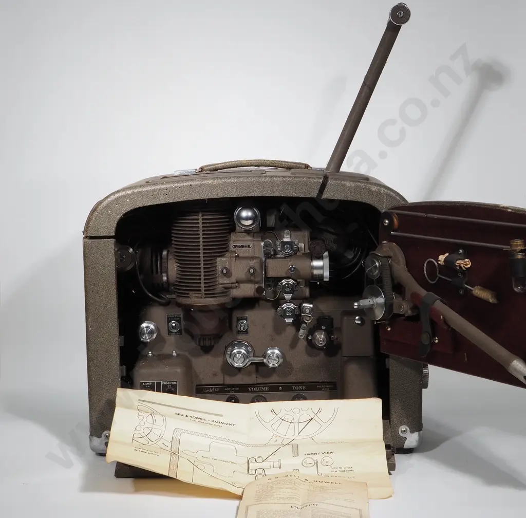 Large Antique Film Projector  Image 1++