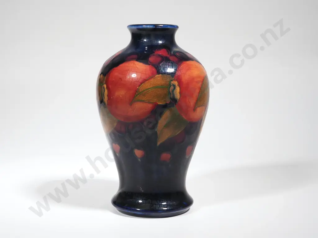 Moorcroft Vase in the Pomegranate Pattern - Blue Signature Image 1++