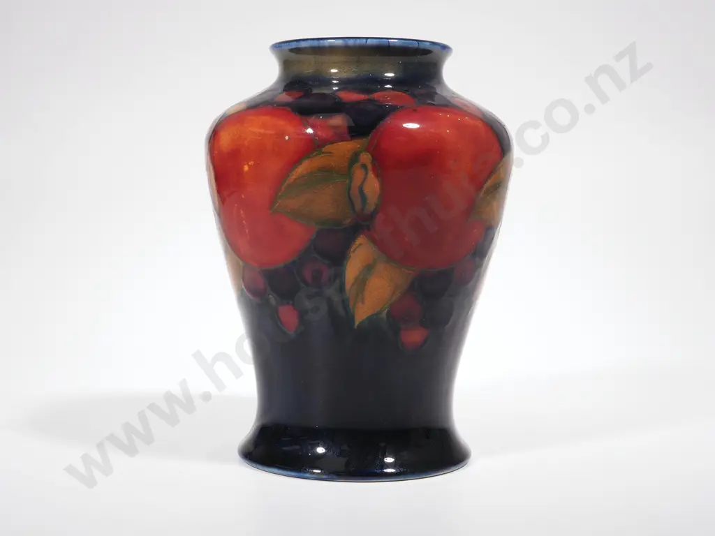 Moorcroft Vase in the Pomegranate Pattern - Blue Signature Image 1++