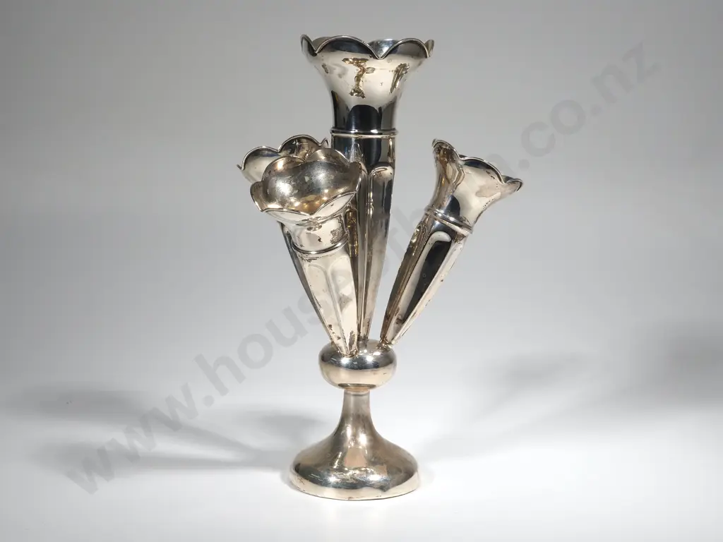 Sterling Silver Three Branch Epergne Image 1++