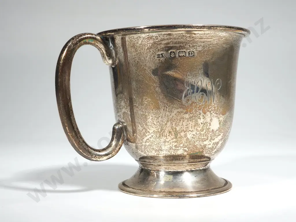 Sterling Silver Christening Mug Image 1++