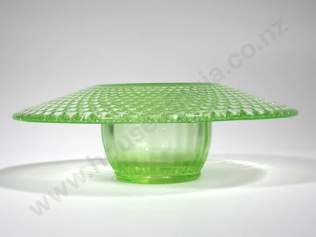 Uranium Glass? Vase Image 1++