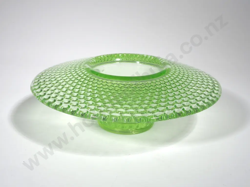 Uranium Glass? Vase Image 1++
