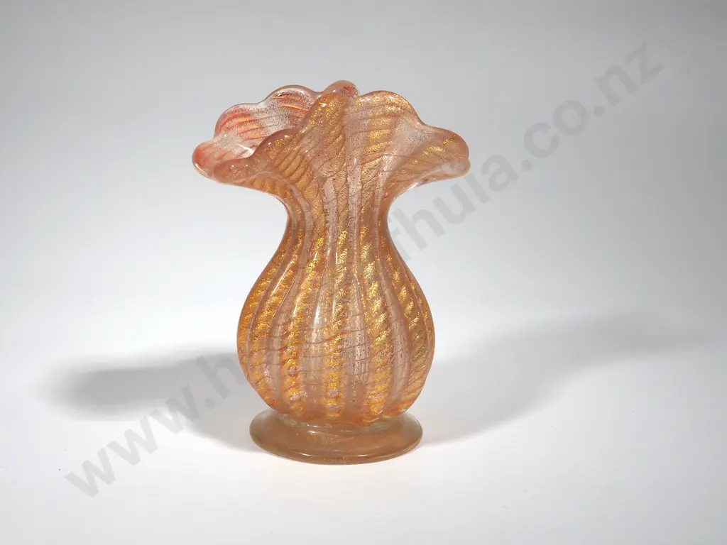 Vintage Murano Glass Vase Image 1++