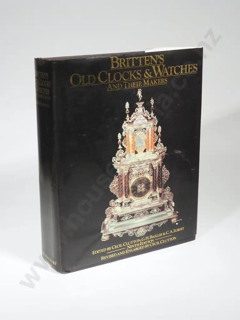 Britten's Old Clocks & Watches & Their Makers. Revised & Enlarged by Cecil Clutton  Image 1++