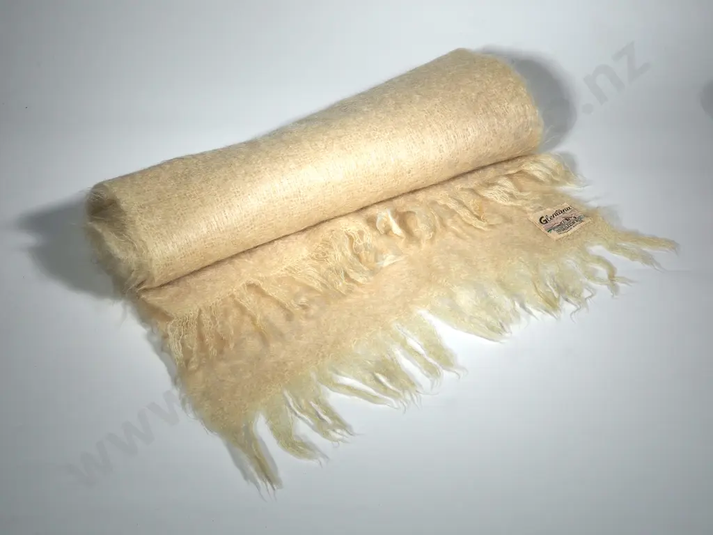 Beige Mohair Shawl  Image 1++