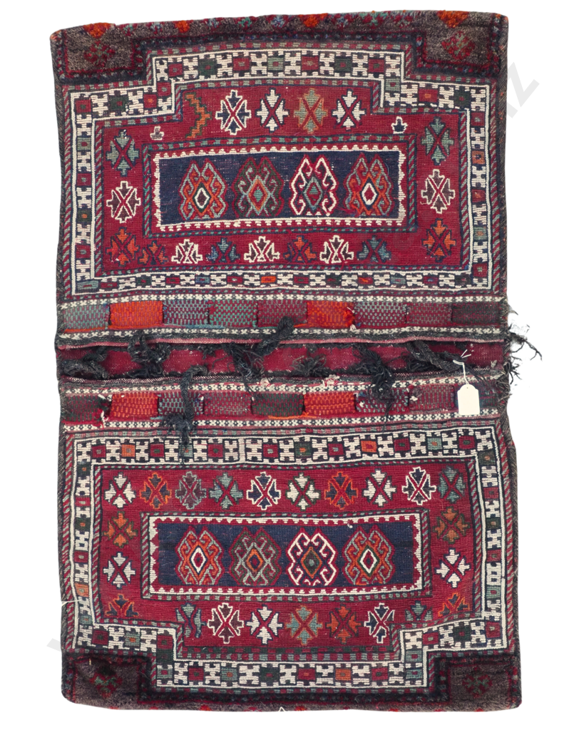 Vintage Tribal Afghan Baluch Carpet Cushion Cover Image 1++
