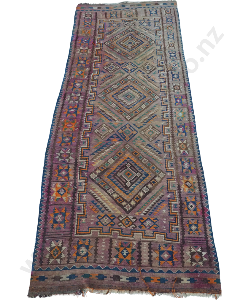 Large Vintage Turkish Kilim Image 1++