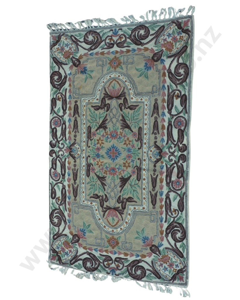 Kashmir Chain Stitch Rug or Wall Hanging Image 1++