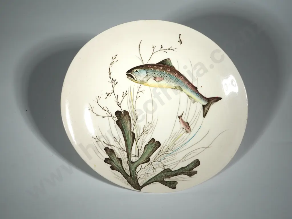 Johnson Bros Fish Plate No 6 Cream Ground Image 1++