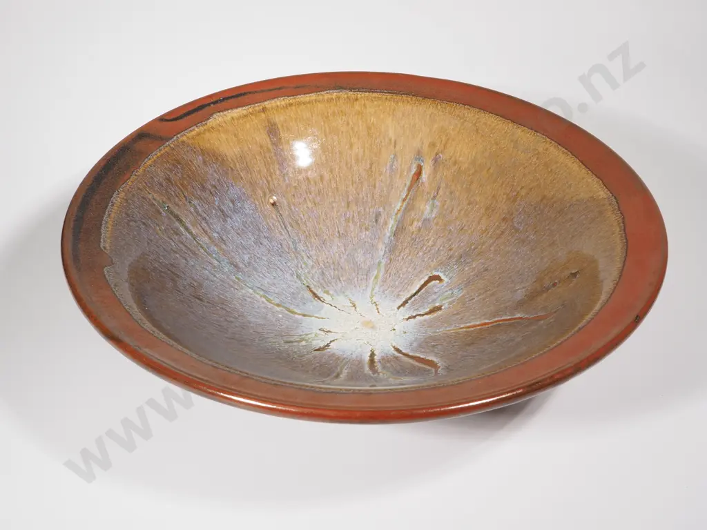 Large Mid-Century Studio Pottery Bowl Image 1++